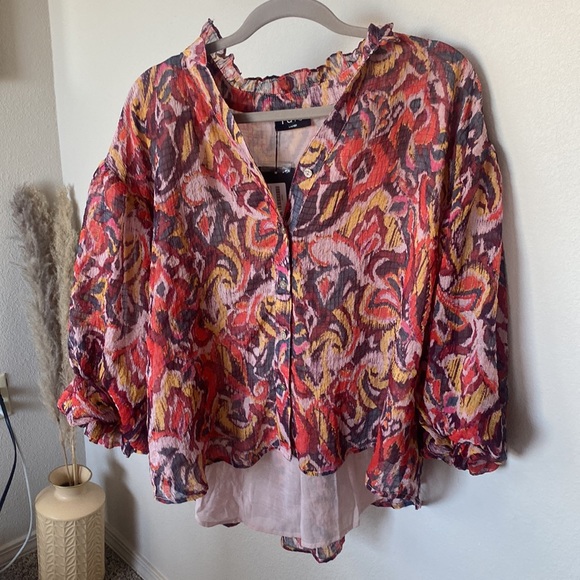 Fate Button Up Blouse - Picture 4 of 5